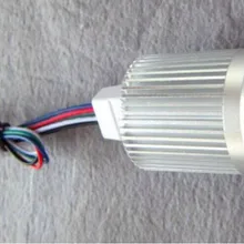 3*4 Вт RGBW(теплый белый) Светодиодный прожектор; вход DC12V; с 5 проводами драйвер pwm внутри; Размер: D50* 88 мм; 45 градусов