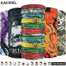 10 шт., различные варианты дизайна, последняя мода, волшебный шейный шарф, велосипедная бандана, трубчатый головной убор, многофункциональный головной убор