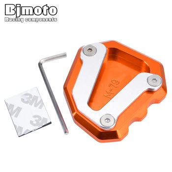 

BJMOTO For KTM 790 Duke 2018-2019 CNC Aluminum Kickstand Side Stand Plate Pad Enlarge