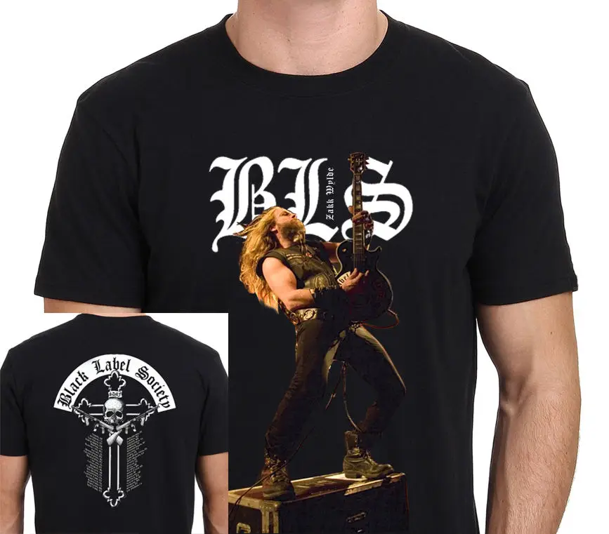 

Gildan Zakk Wylde Black Label Society Heavy Metal Men's T-Shirt Size:S-M-L-XL-XXL