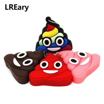 

Fun USB Flash Drive 64gb pendrive 128MB memory stick cartoon Poop model usb stick pen drive 4gb 8gb 16gb 32gb creative gift cle