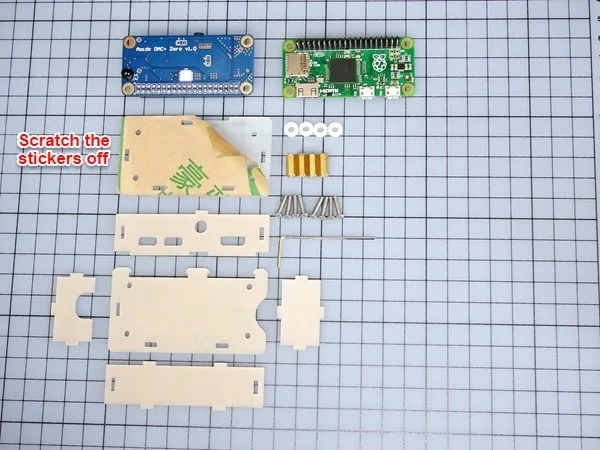 Aoide HiFi ЦАП плюс Звуковая карта для Raspberry Pi Zero + Матовый Акриловый чехол аудио 3,5 Джек 2 RCA кабель комплект | аудио | DIY