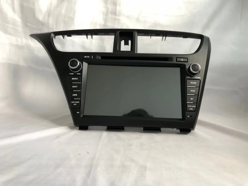 8 дюймов Android 8,1 автомобильный Радио DVD gps Мультимедиа Стерео для Honda Civic хэтчбек 2013 Автоматическая навигация кассетный плеер