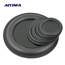 Aiyima 2 pçs áudio baixo diafragma passivo radiador alto-falante peças de reparo 67/75/85/95/160mm diy casa teatro alto-falante acessórios