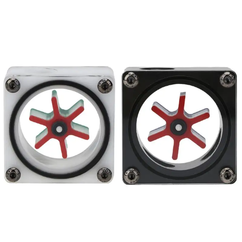 

High Quality G1/4 Port 3 Impeller Water Flow Meter Current Meter Indicator Water Cooler for Computer PC Water Cooling System