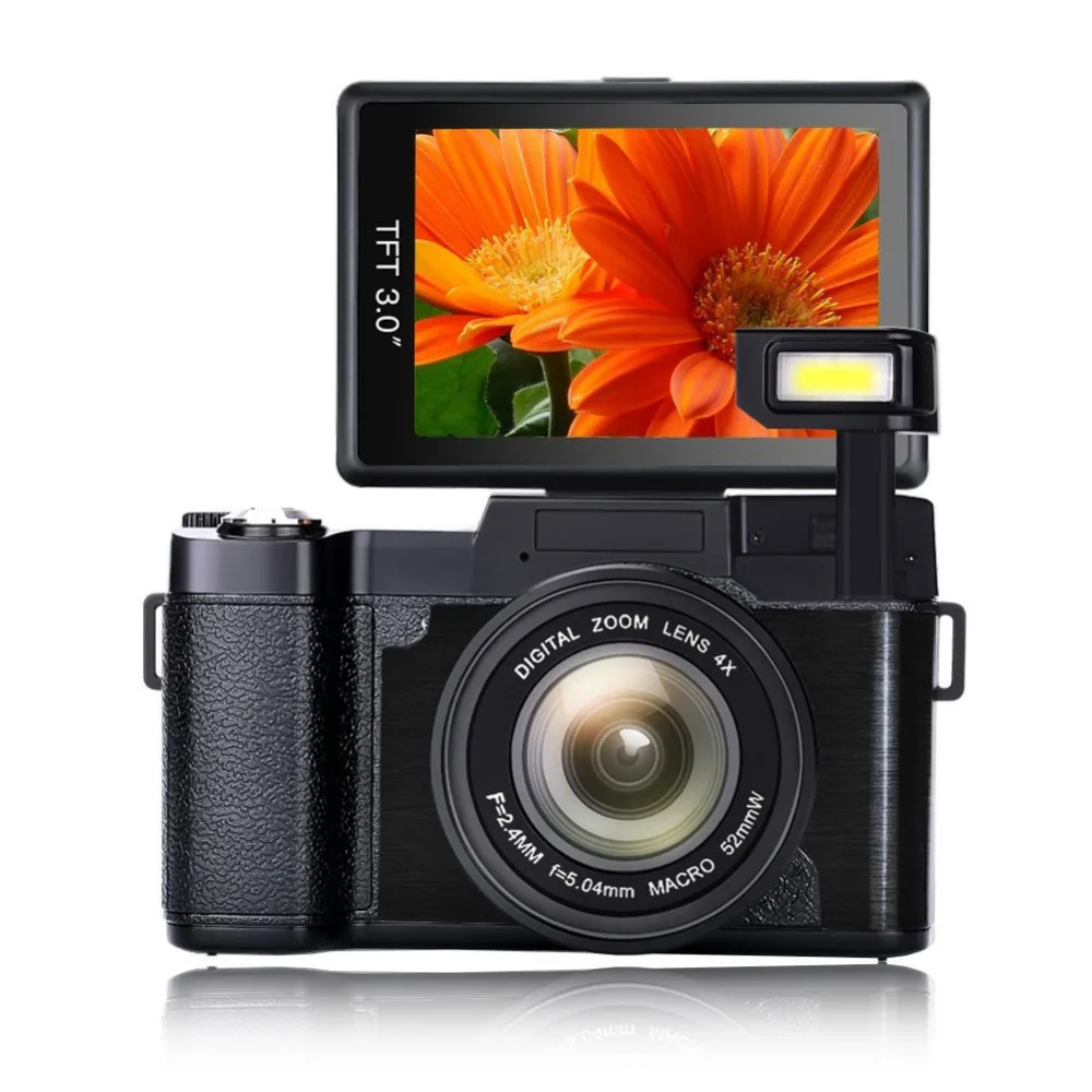 Digital Camera Vlogging Camera handheld camcorder Full HD1080p 24.0MP