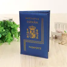 Симпатичная Обложка для паспорта, защитный чехол Espana, Обложка для паспорта, высокое качество, мода, Испания, дорожный женский чехол из искусственной кожи для паспорта