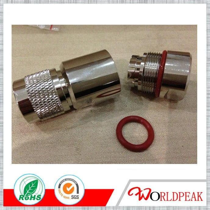 

Free shipping 20pcs N-Type Plug male Clamp Corrugated copper 1/2" cable coax RF connector