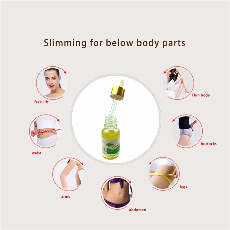 Green tea Slimming Essential oil for Fat Burning Fat Lose Weight Fast Slimming Cream Reduce Fat Gel 10ml Body Lose weight Cream