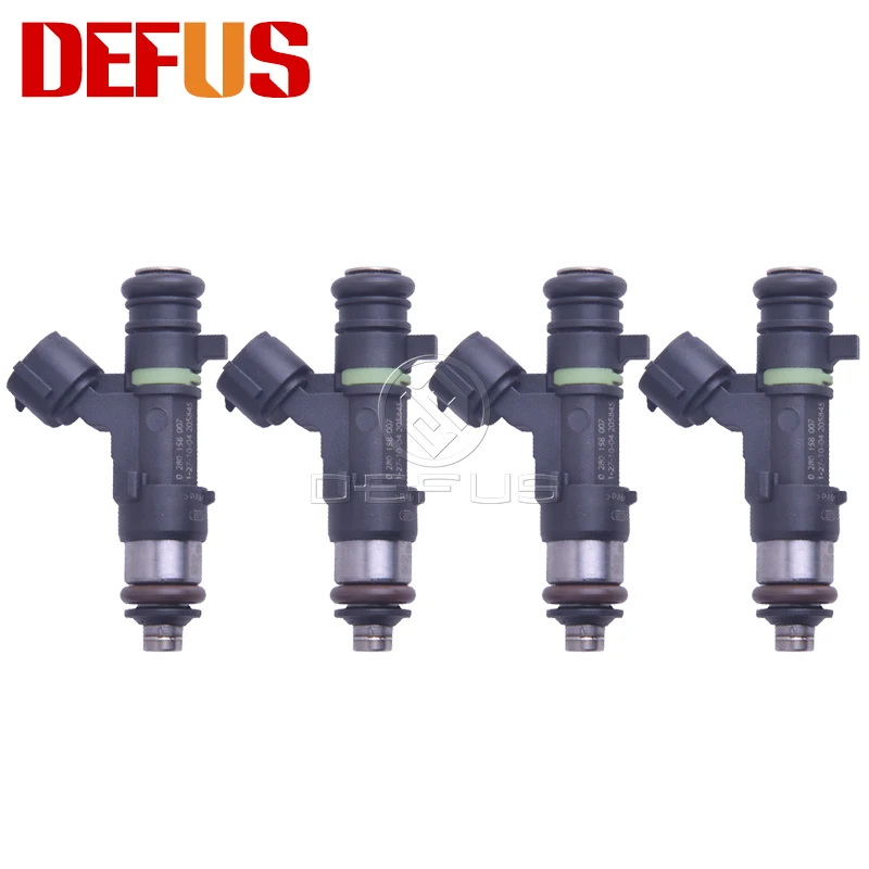 4X 0280158007 Топливная форсунка Bico для NISSAN FRONTIER PATHFINDER 09-12 XTERRA 09-14 4.0L V6 0 280 158 007 16600-7S000