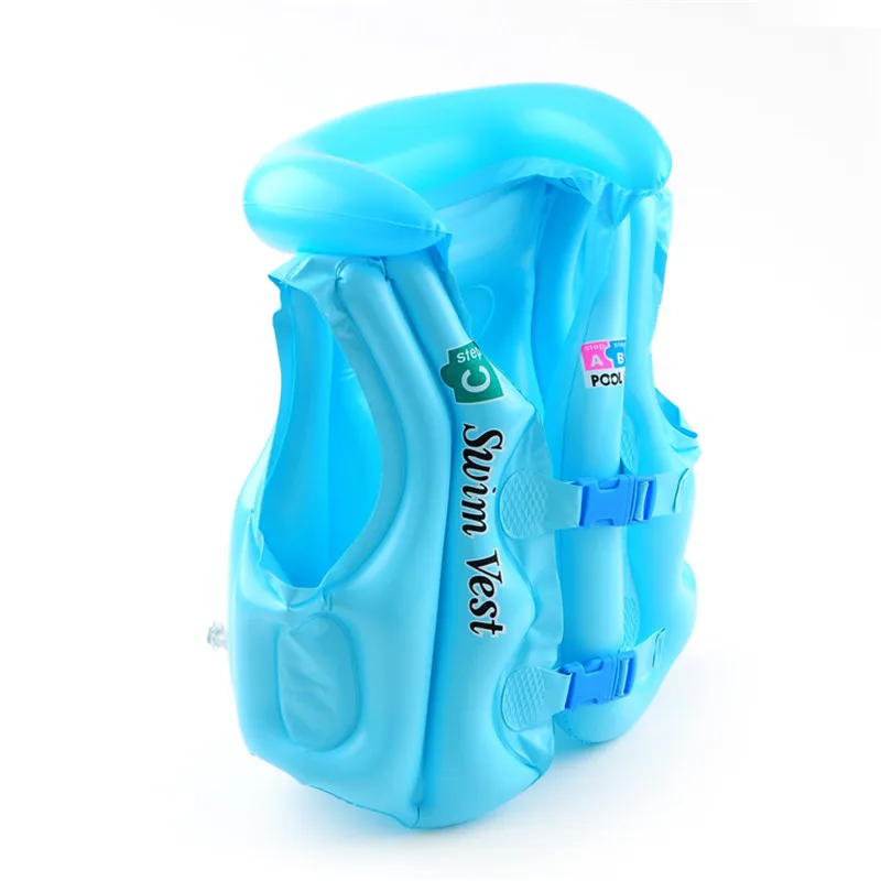 Летняя Детская безрукавка для плавучего плавания, детский бассейн, Плавающий надувной спасательный жилет, детская игрушка, подарок SWM0755A