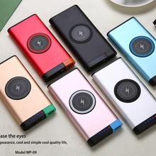 Тонкий 10000 mAh банк питания, портативный ультратонкий полимерный металлический сплав 10000 mAh банк питания аккумулятор банк питания 10000 mah