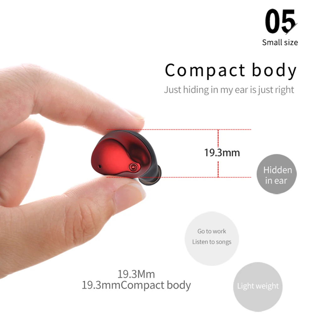 Эксклюзивные наушники TWS V10 Bluetooth 5,0, беспроводная гарнитура с зарядным устройством 2600 мАч, спортивные наушники с шумоподавлением PK i10 TWS