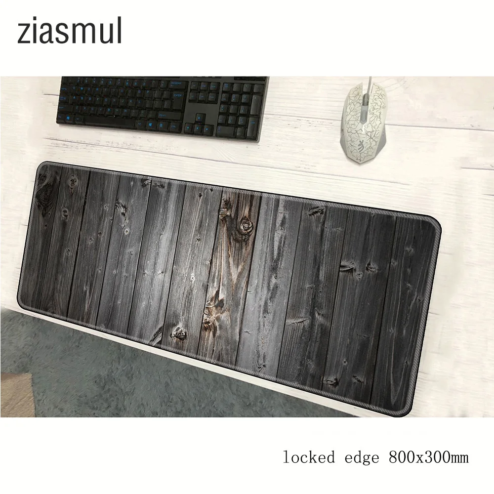 Wooden Floor mouse pad 800x300mm High quality pad to mouse notbook mousepad gaming padmouse gamer to Fashion keyboard mats