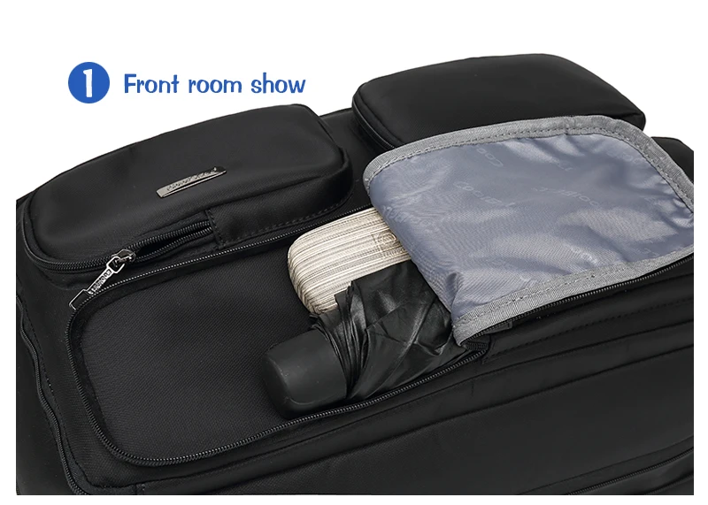 Большой Вместительный дизайнерский рюкзак для ноутбука, конвертерная сумка, деловая сумка для ноутбука 17 17,3 дюймов