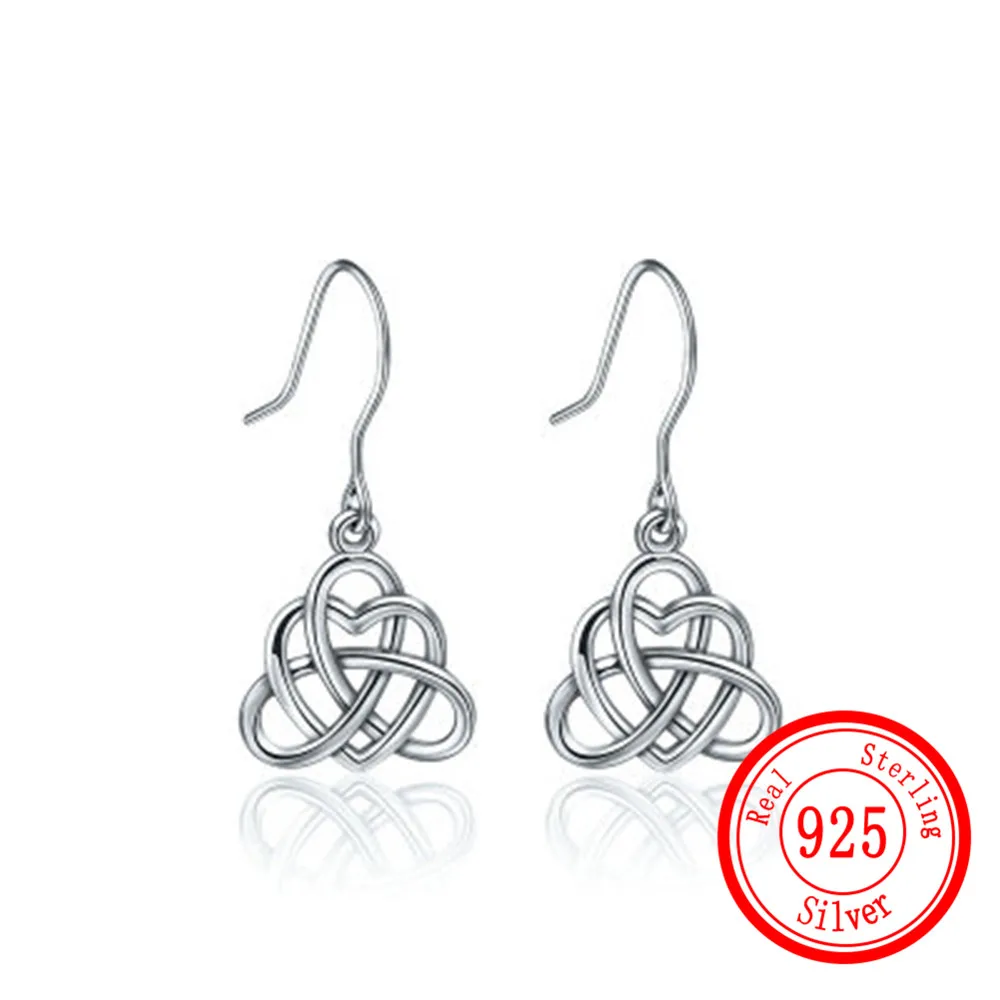 

Glamour 100% Standard Silver Making Earrings for Women S925 Sterling Silver Make Creative Fashion Earrings Ear Drop Jewelry Gift