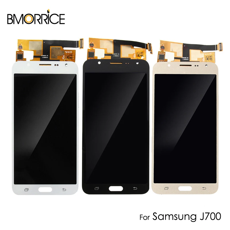 ЖК-дисплей для Samsung Galaxy J7 J700 2015 SM-J700M DS J700F J700A кодирующий преобразователь