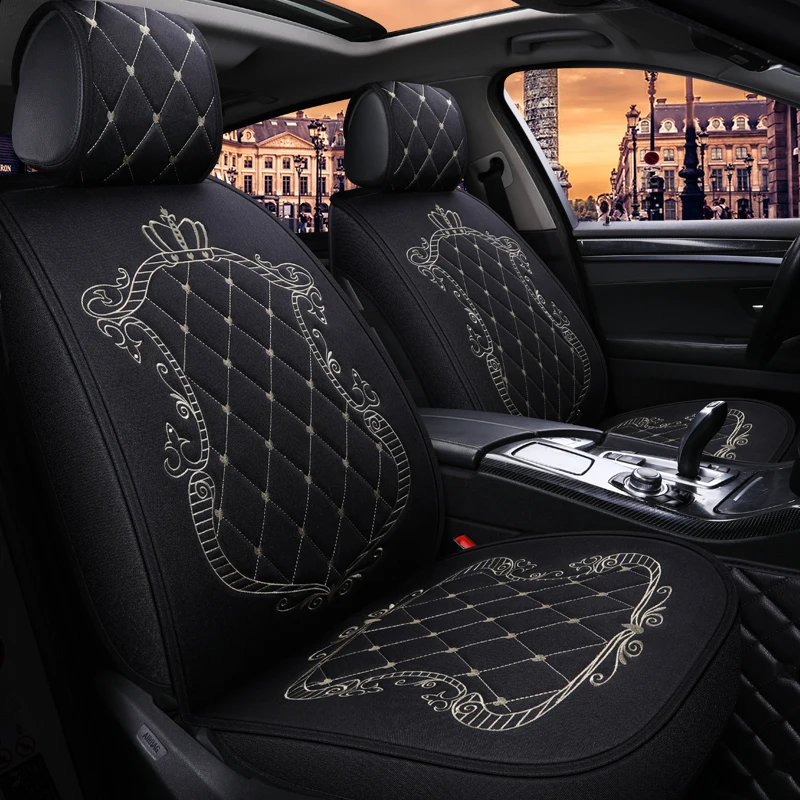 

5Seats( Front+Rear)Car Seat Cover Auto Seat Cushion For Volvo C30 S40 S60L V40 V60 XC60 XC9,Porsche Cayenne Macan Car Styling