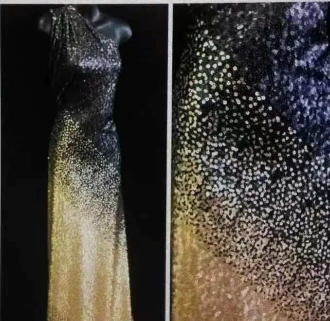 

2016 Embroidered African net Laces Fabrics With Sequins High Quality Nigerian sequin lace fabric For Wedding