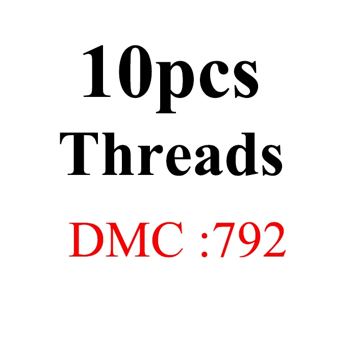 Золотое панно, DMC776-818 многоцветные 10 шт./партия 1,2 м длина нить крестиком Хлопок Шитье, моток пряжи вышивка нить наборы - Цвет: 1.2m10pcs-DMC792