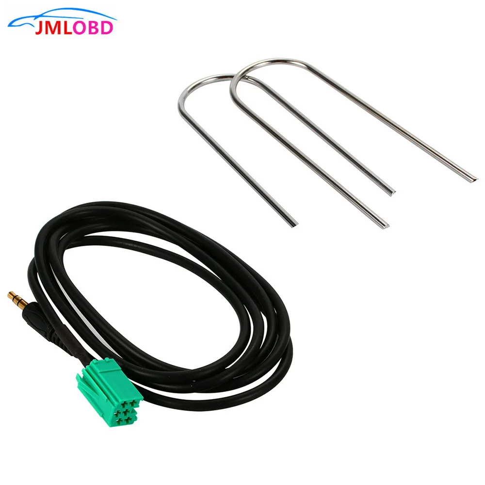 

Aux In Input 3.5mm Adapter & Radio removal keys For Renault Clio Megane Laguna MP3 For iPod /iPhone CY007-CN