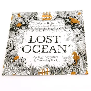 

Lost Ocean Drawing Coloring Book Graffiti Books Adult Painting Children O26