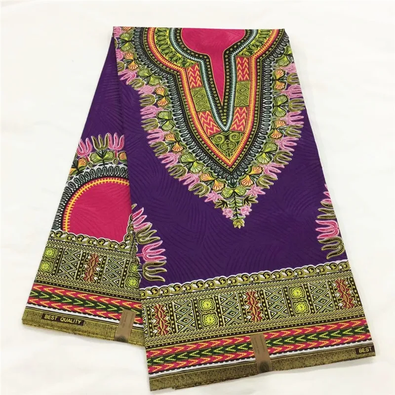 Воск блок ткань африканская ткань для платья воск печать хлопок парча ткань текстиль 6 ярдов Дашики ткань