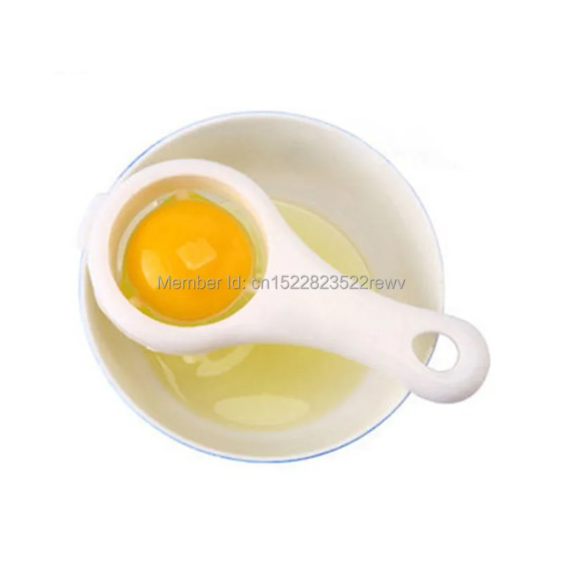 

OUSSIRRO Plastic White Egg Yolk Seperator Kitchen Cooking Gadget Sieve Tool White Egg Dividers cooker