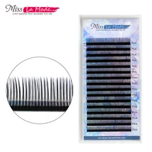 Misslamode 0,07 6D объем наращением норковые накладные Поддельные ресницы глаза ресницы натурального меха норки, отдельные