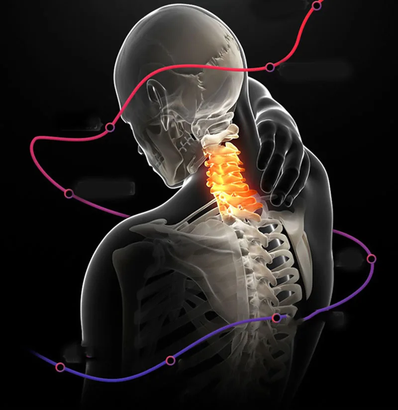 Подушка безопасности разминающее устройство для разминания шеи с вибрацией головная боль в спине и плече шейный массаж расслабление