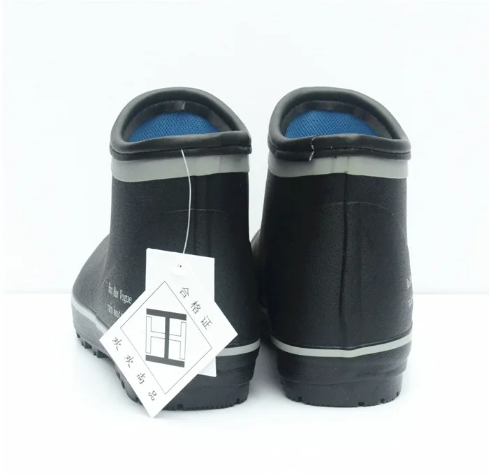 Prova Dos Galochas Tubo Bot black Curto Chuva 02 Rainboots Tornozelo Botas Borracha Masculino Pesca À Black Homens Baixo 01 De D' Água ExfwwT6qC