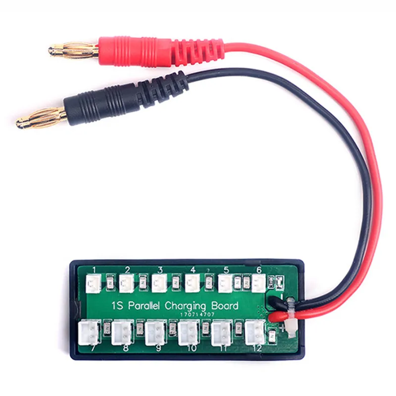 1 S 3,7 V Lipo Батарея сбалансированная зарядка плата адаптера для зарядного устройства IMAX B6 Зарядное устройство запасные части для радиоуправляемого вертолета Запчасти Аксессуары Радиоуправляемый квадрокоптер часть