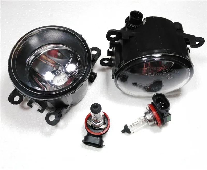 A Pair Front Bumper lights Front Fog Lights for Peugeot 207 301 307308 408 for Citroen