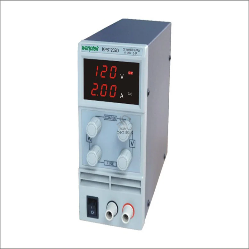 Free shipping KPS1202d/ Adjustable High precision digital LED display switch DC Power Supply 120V 2A 0.1V 0.001A | Инструменты