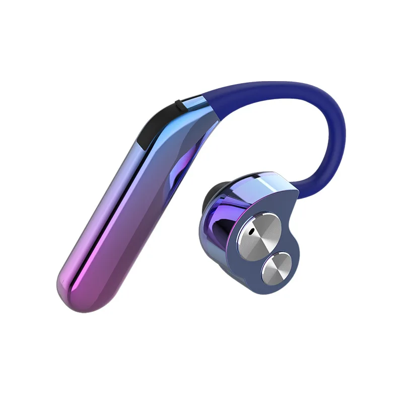 TWS настоящие беспроводные наушники Bluetooth 5,0 двойные динамические драйверы HiFi стерео Bluetooth наушники с шумоподавлением Беспроводные наушники - Цвет: Фиолетовый