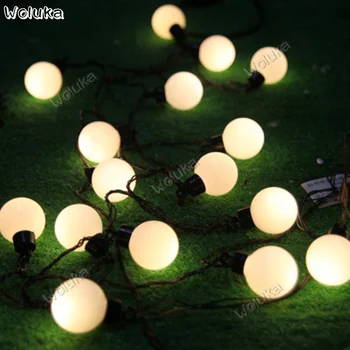 

5m 20 Lamp led colorful luminescent small ball lamp string 4cm diameter outdoor starry ball bubble ball lamp string CD50 W03