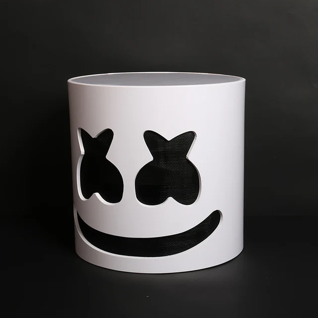 properties pvc material Mask Perfect Marshmallow Type!!!PVC Disc Helmet Marshmello