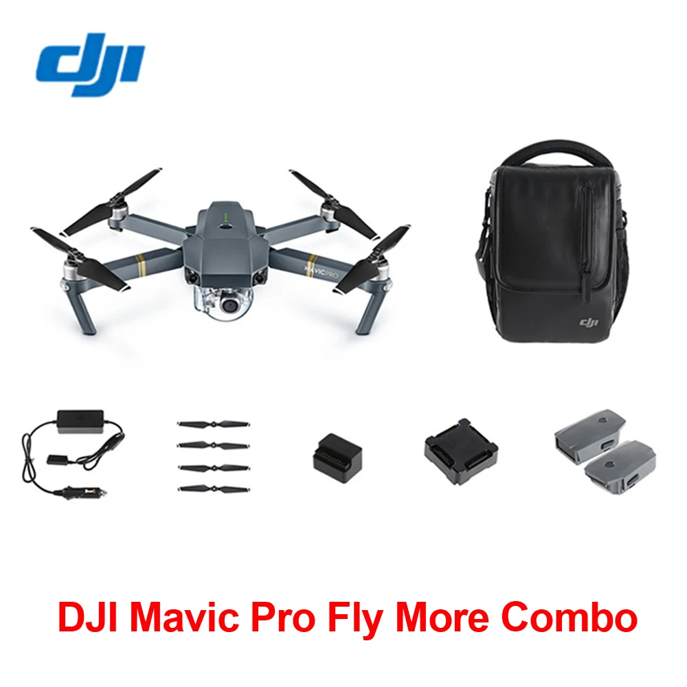 

Original DJI Mavic Pro GPS Folding Drone Fly More Combo w/Carry Case &Two Extra Batteries in Stock
