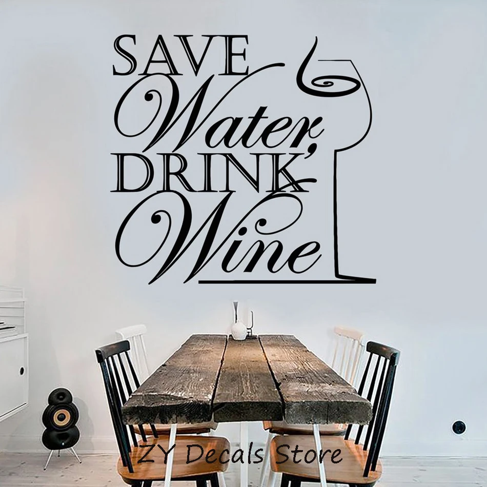 Funny Quote Stickers Joke Kitchen Decor Wall Sticker Home Ornament