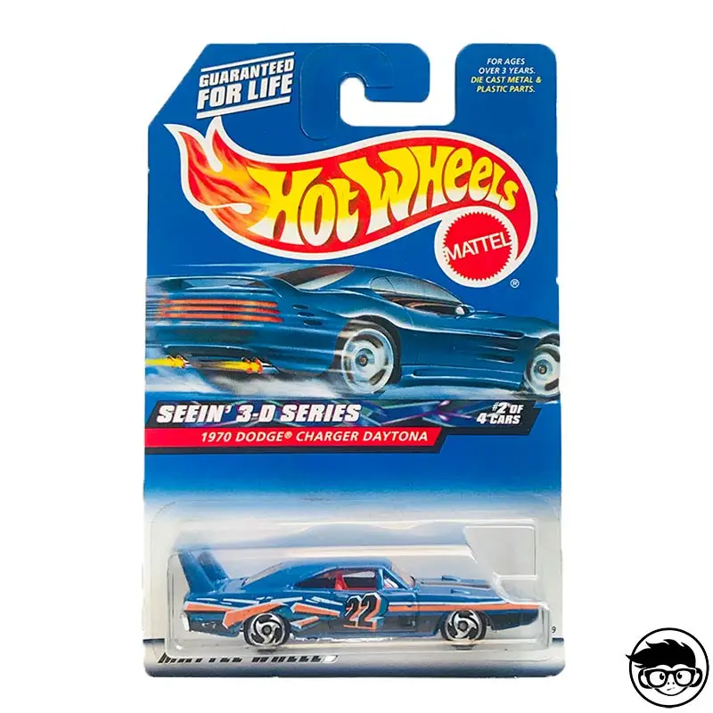 Hot Wheels 1970 Dodge Charger Daytona seein 3 D Series #006 2000 длинная карта|Настольный футбол| |