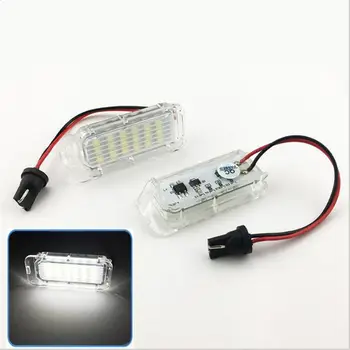 

2X18SMD No Error LED Number License Plate Light OEM Replacement Bulb For FORD Focus 5D Fiesta S-Max C-Max Kuga Mondeo Galaxy MK3