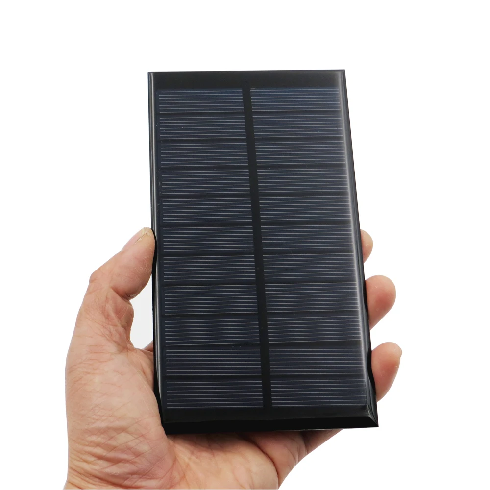 2 шт. x Солнечная Панель 5,5 В 1,6 Вт ячейка DIY зарядное устройство мини солнечная панель Китай модуль Солнечная система элементы для сотового зарядного устройства игрушки