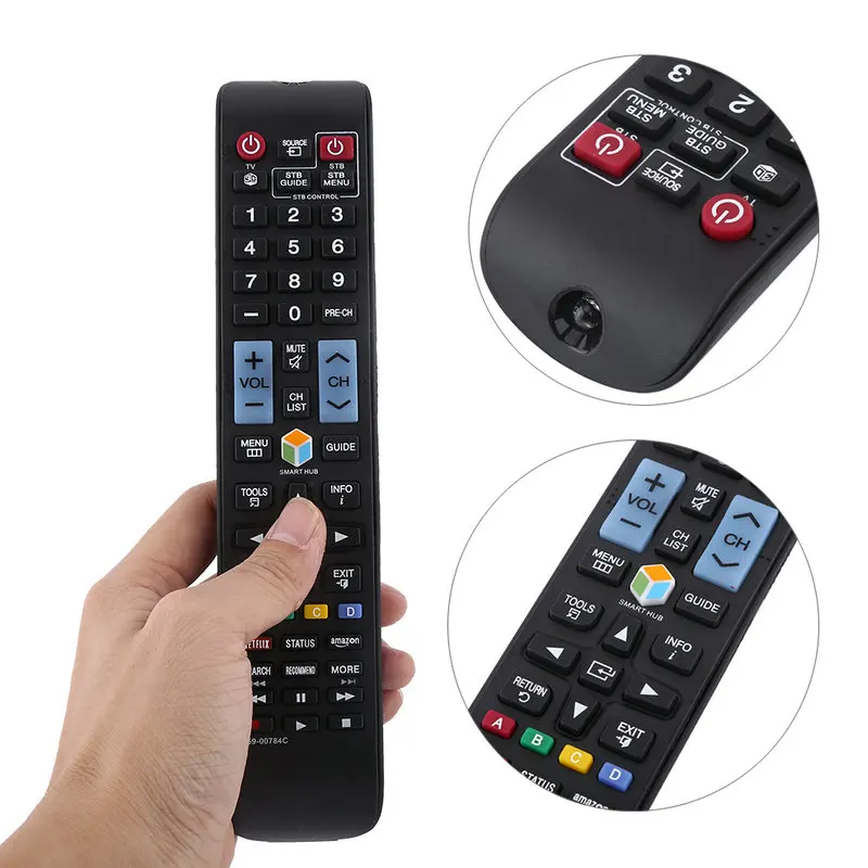 

VBESTLIFE New AA59-00784C Remote Control Universal Controller For Samsung LCD LED Smart TV Universal 2018 style