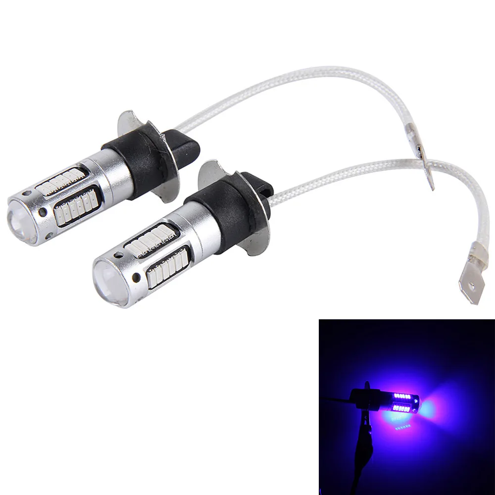 

2019 NEW 2PC H3 4014 30SMD Bulb High Power Car LED Fog Lights For toyota corolla 2008 corolla avensis t25 auris N