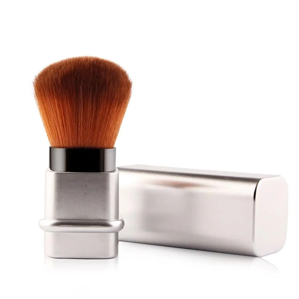 Professional Retractable Blush Makeup Brush Soft Brush Foundation