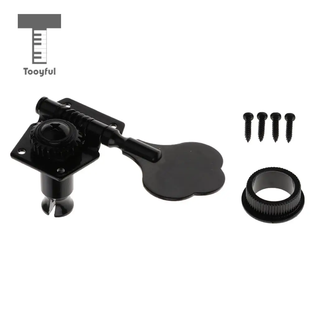Tooyful String Button Tuning Pegs Right Tuners for 4 Strings Electric Bass Guitar