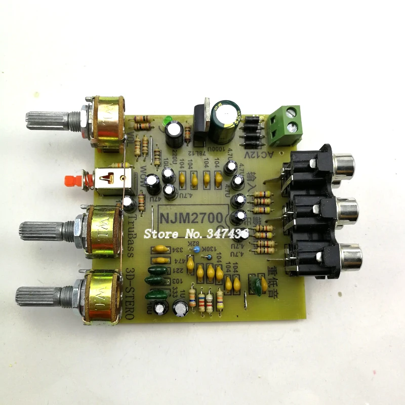 

3DSRS new generation stereo enhancement system fever class sound effect processor audio upgrade board