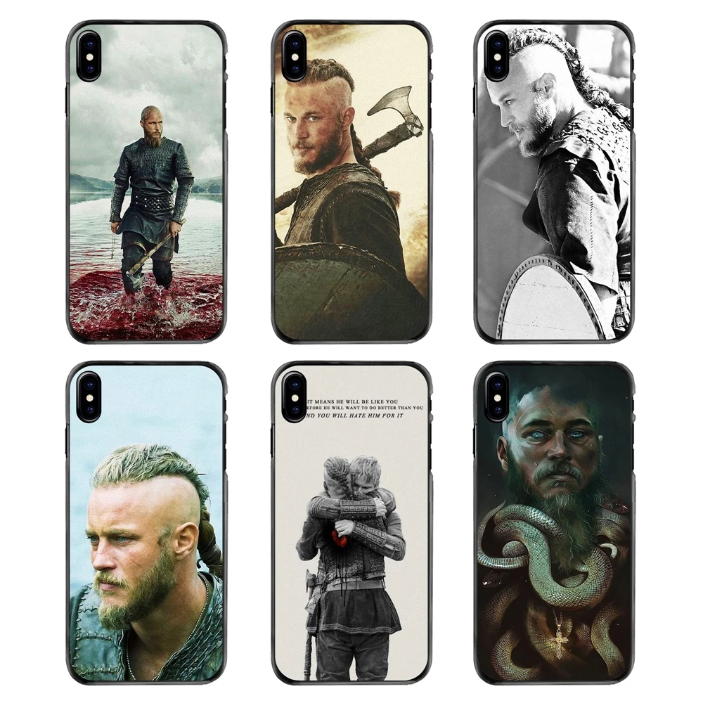 Covers TV Series Ragnar Lothbrok Vikings Poster Print For Huawei P7 P8 P9 P10 Lite Plus 2017 2016 Honor 5C 6 4X 5X Mate 8 7 9 |