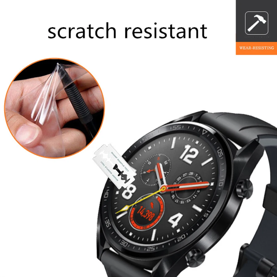 

2 шт./лот для Huawei Watch GT TPU Защитная пленка для экрана Защита от взрыва