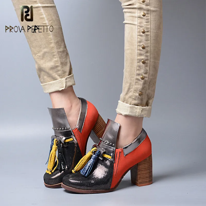 

Prova Perfetto Professional Women Spring Autumn Thin Boots Elastic Band Convenience Slip On Color Shallow Ankle Boots 34-40